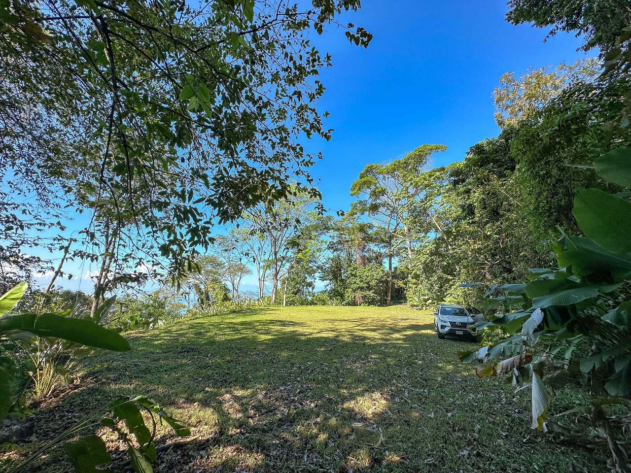 A prepared, 1.5 Acres jungle immersed lot with spectacular views of the Whale’s Tail. 