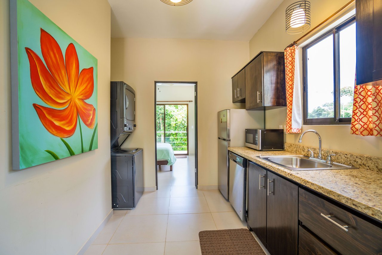 Affordable & Charming 1 bedroom Villa with Pool in gated community, immersed in the rainforest close to Quepos  
