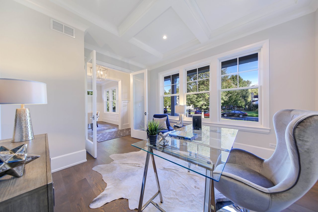 Dressed In The Finest Materials, This New Construction Home By One Of Hinsdale’s Most Reputable Builders