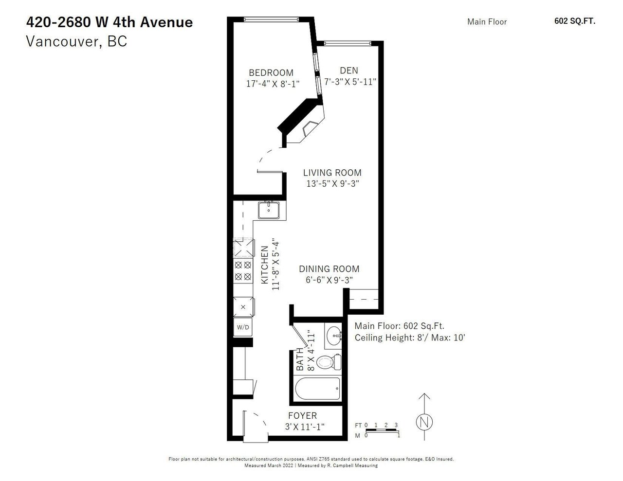 420-2680 W 4th Avenue, Vancouver
