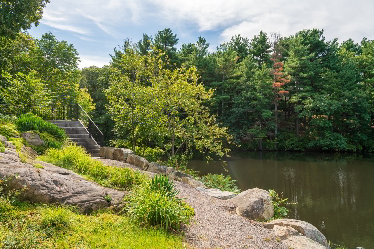Dedham Estate Overlooking Weld Pond