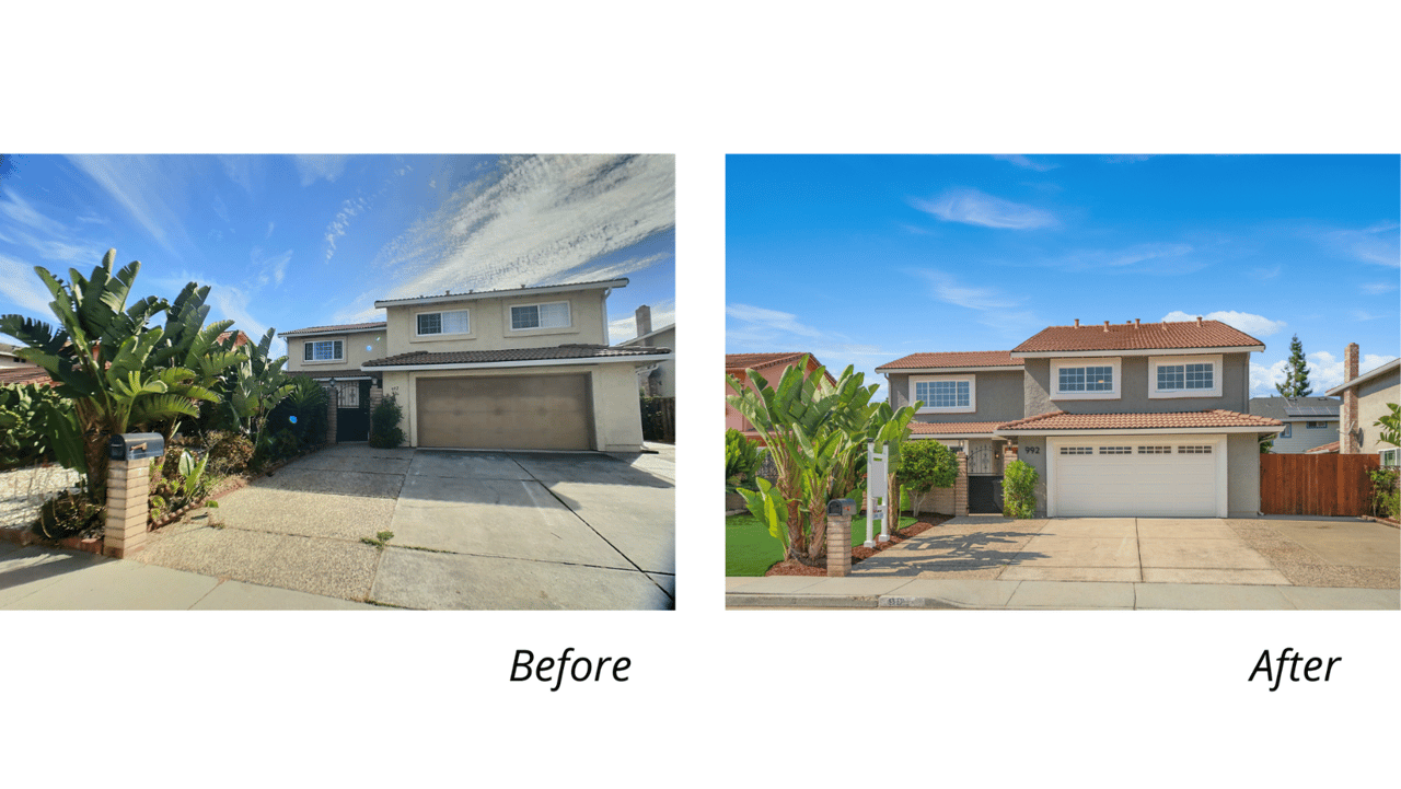 Incredible Transformation! Before and After Reveal for this Spacious Berryessa Home...