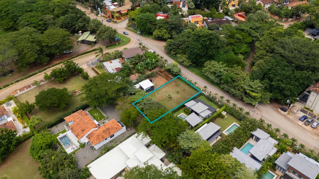  La Norma Lot 2B | Home construction site for sale near the coast in playa Tamarindo!