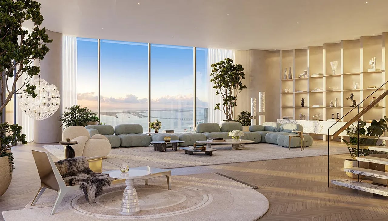 Viceroy Brickell living room