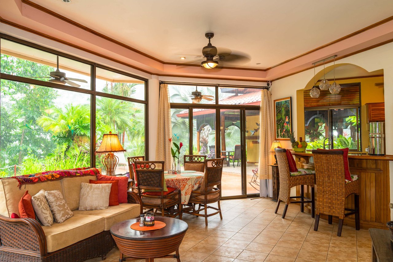 Stunning Tropical Home in Gated community with Hundreds of fruit trees  
