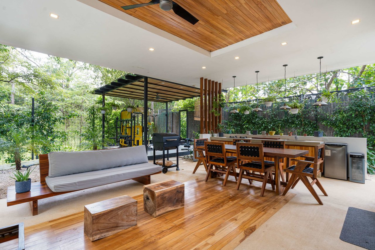 Welcome to Casa Kalyla | This well-designed home is just a 2-minute drive from the surf break at Playa Grande and is the house you have been looking for!