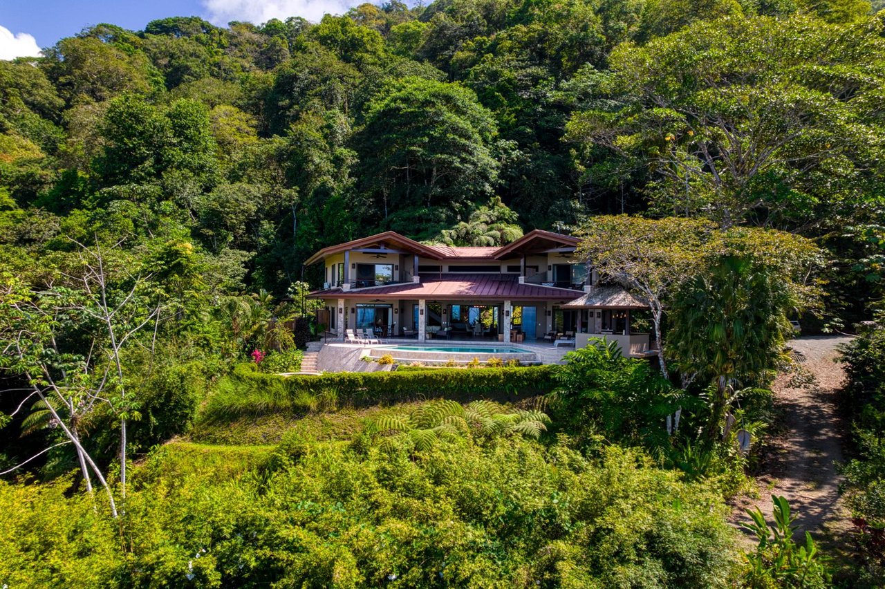 Modern Ocean View Rainforest Estate, Dominical, Puntarenas