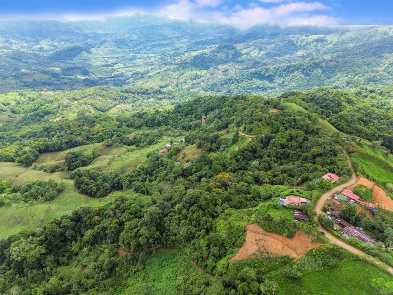 Panoramic Ocean View Waterfall Farm, Perez Zeledon, San Jose
