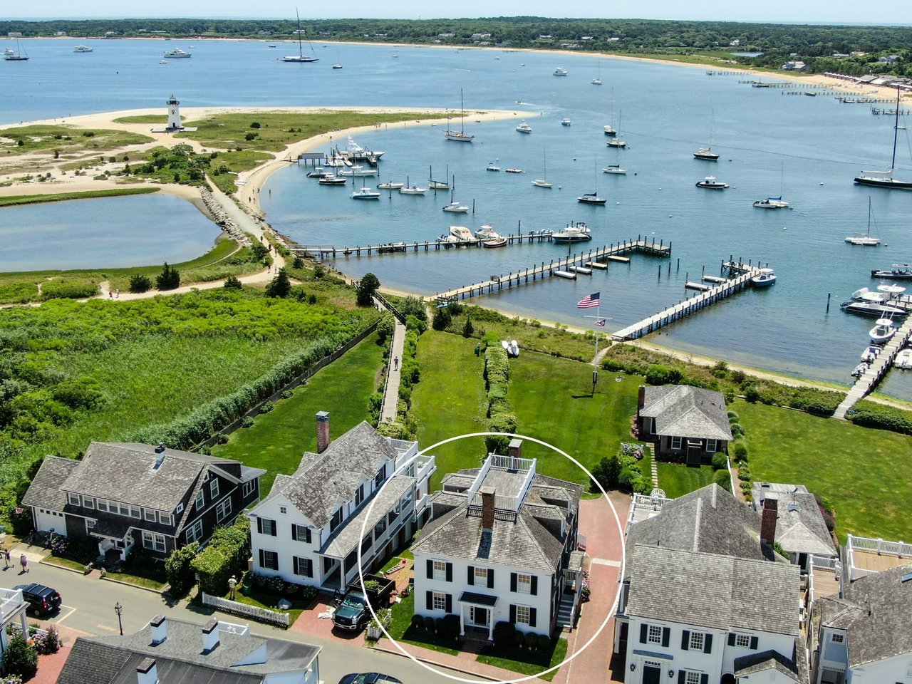 Edgartown Village Waterfront