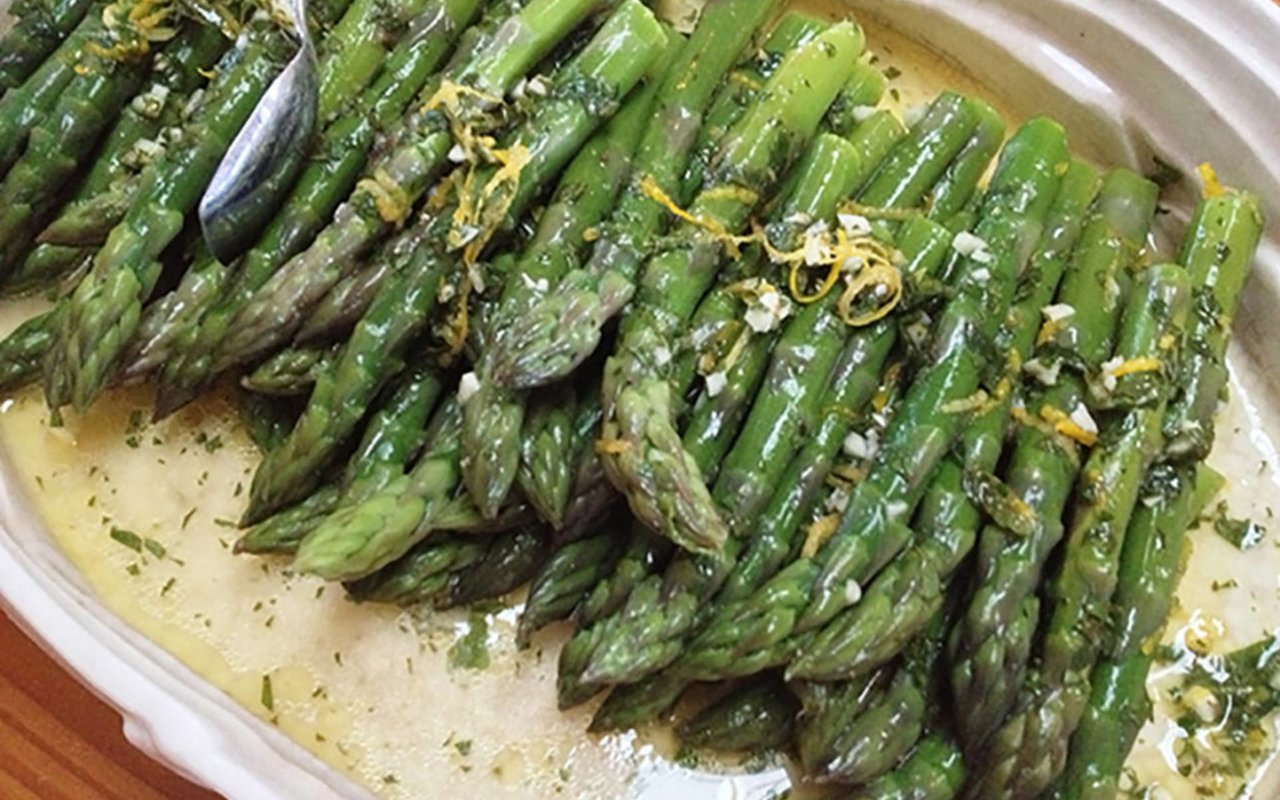 Citrus Asparagus with Herbs & Garlic