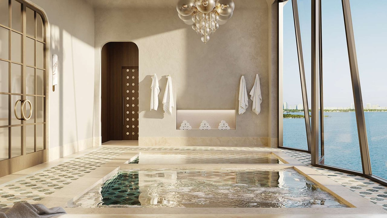 Villa Miami spa treatment room