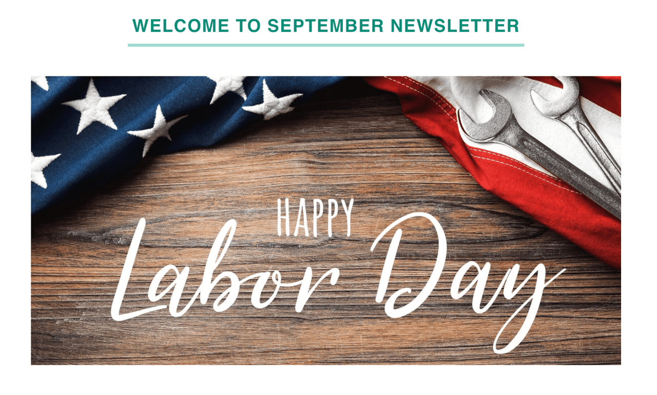 September Newsletter