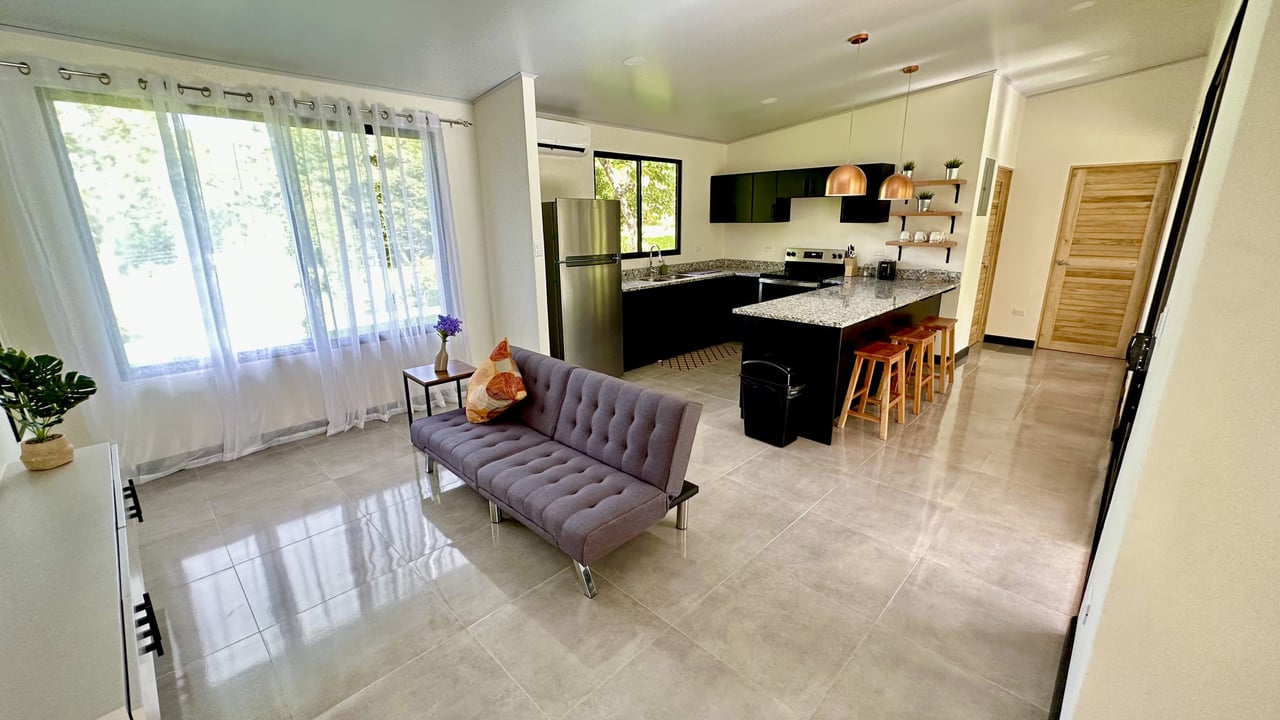 2-Bedroom, Brand New Modern House In Jungle Community On Calle Tucan.