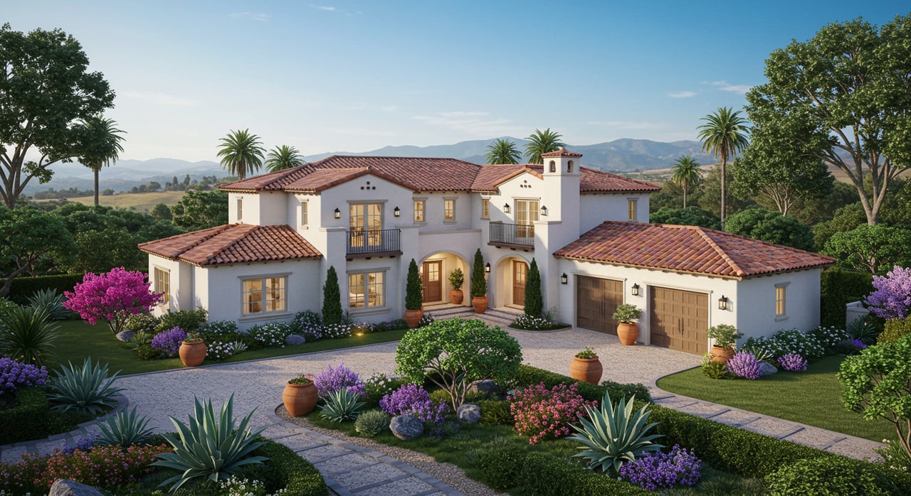 JUST SOLD - COMPLETE REMODEL - MODERN SPANISH VIEW HOME IN MONTECITO CA