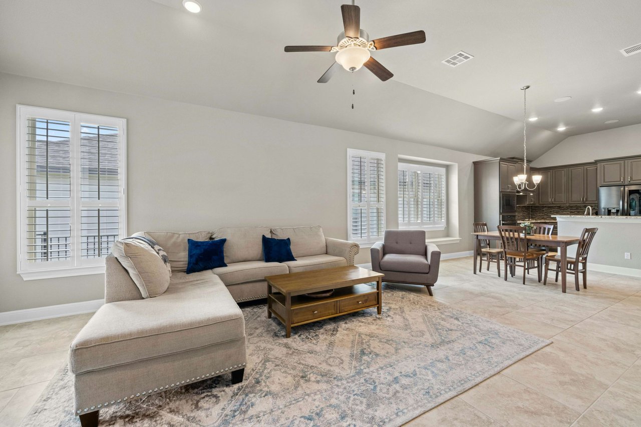 Impeccably Maintained 1-Story Taylor Morrison Home with Luxurious Amenities in Desirable Travisso Neighborhood!