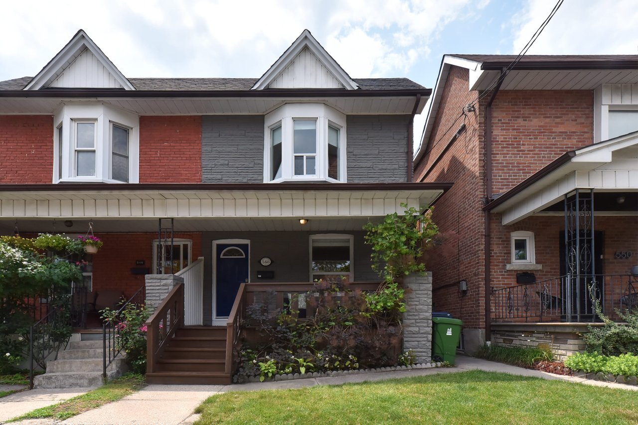 Semi-detached home in Bloor West Village