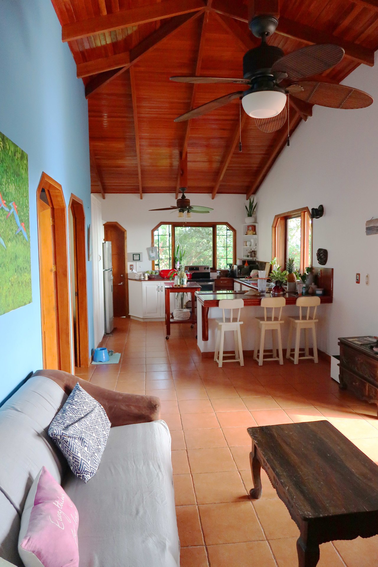 Casa Puesta Del Sol, Front Ridge Ocean View Home in Ojochal