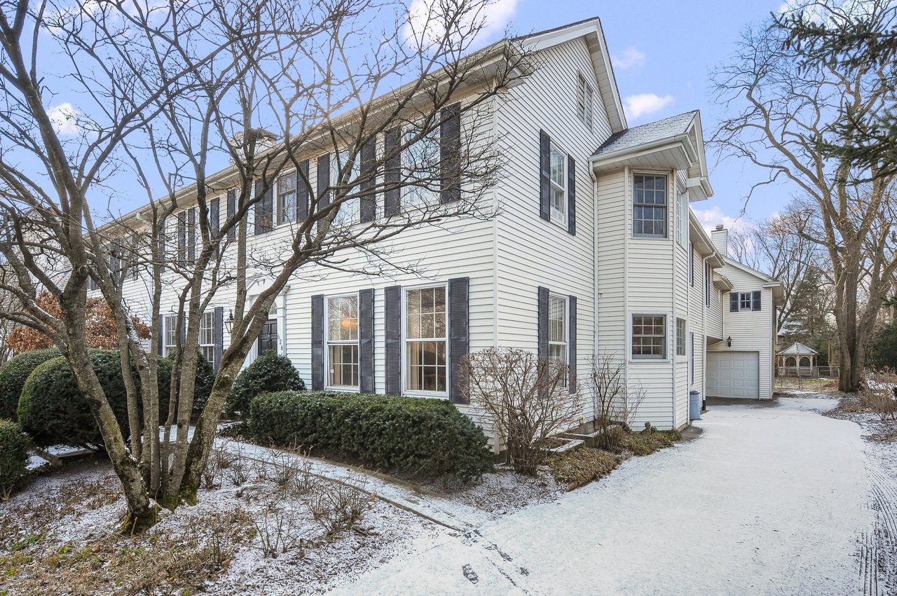 This classic home gives a warm welcome