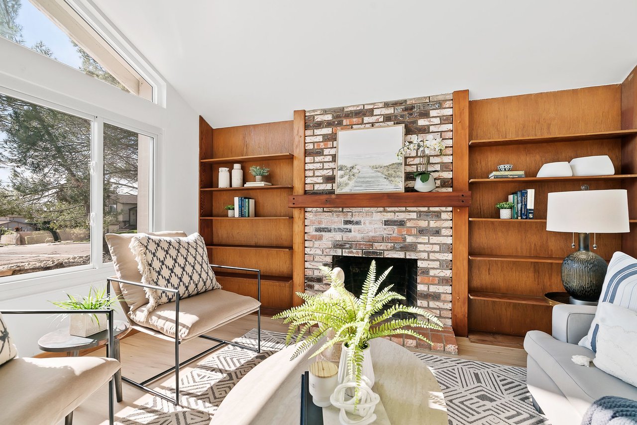 Vaulted Ceilings With Abundance of  Natural Light