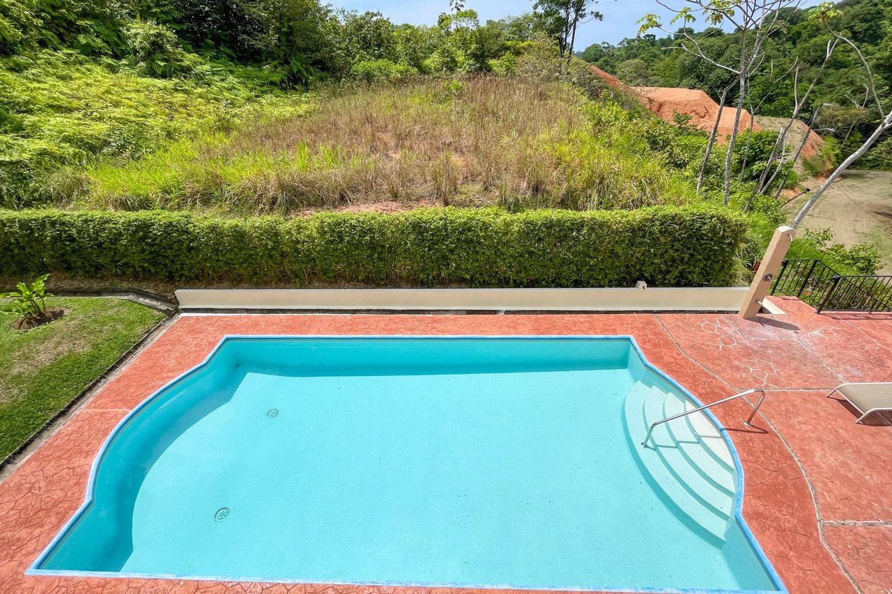 Classic Spanish Colonial Style 3-Bedroom Home Jungle View Home With Solid Construction In A Desirable Gated Community In Ojochal Costa Rica
