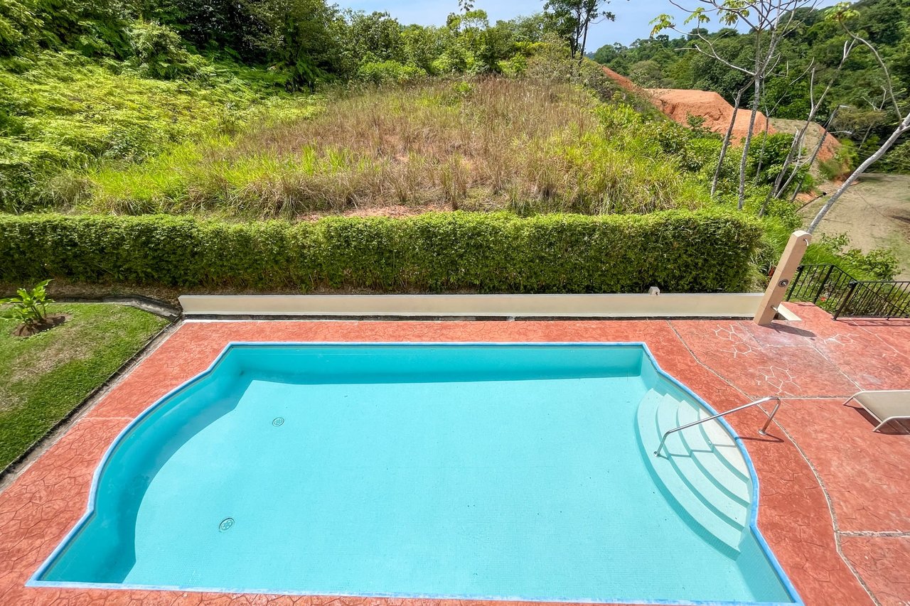 Classic Spanish Colonial Style 3-Bedroom Home Jungle View Home With Solid Construction In A Desirable Gated Community In Ojochal Costa Rica