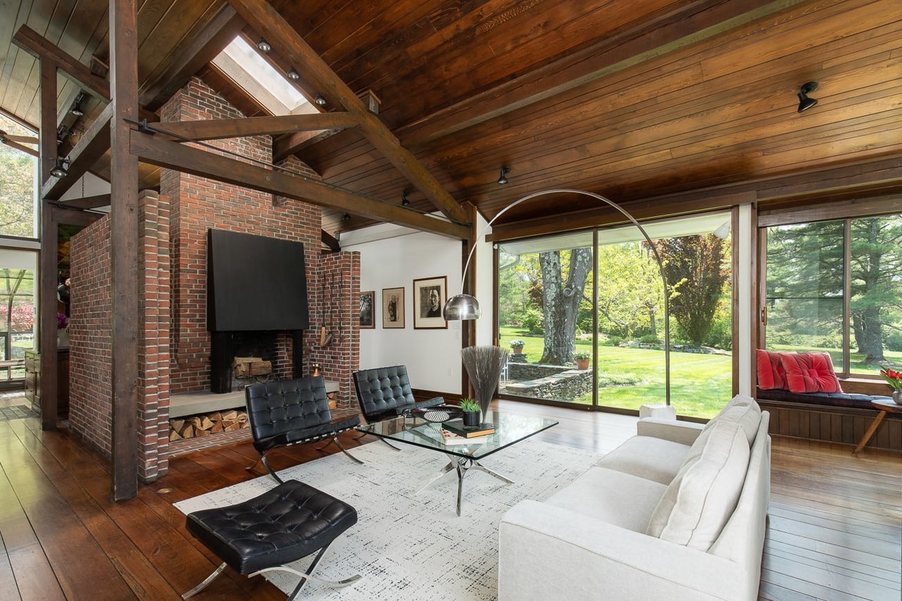 Two homes of Stockbridge philanthropists on the same street are now for sale - and a world apart