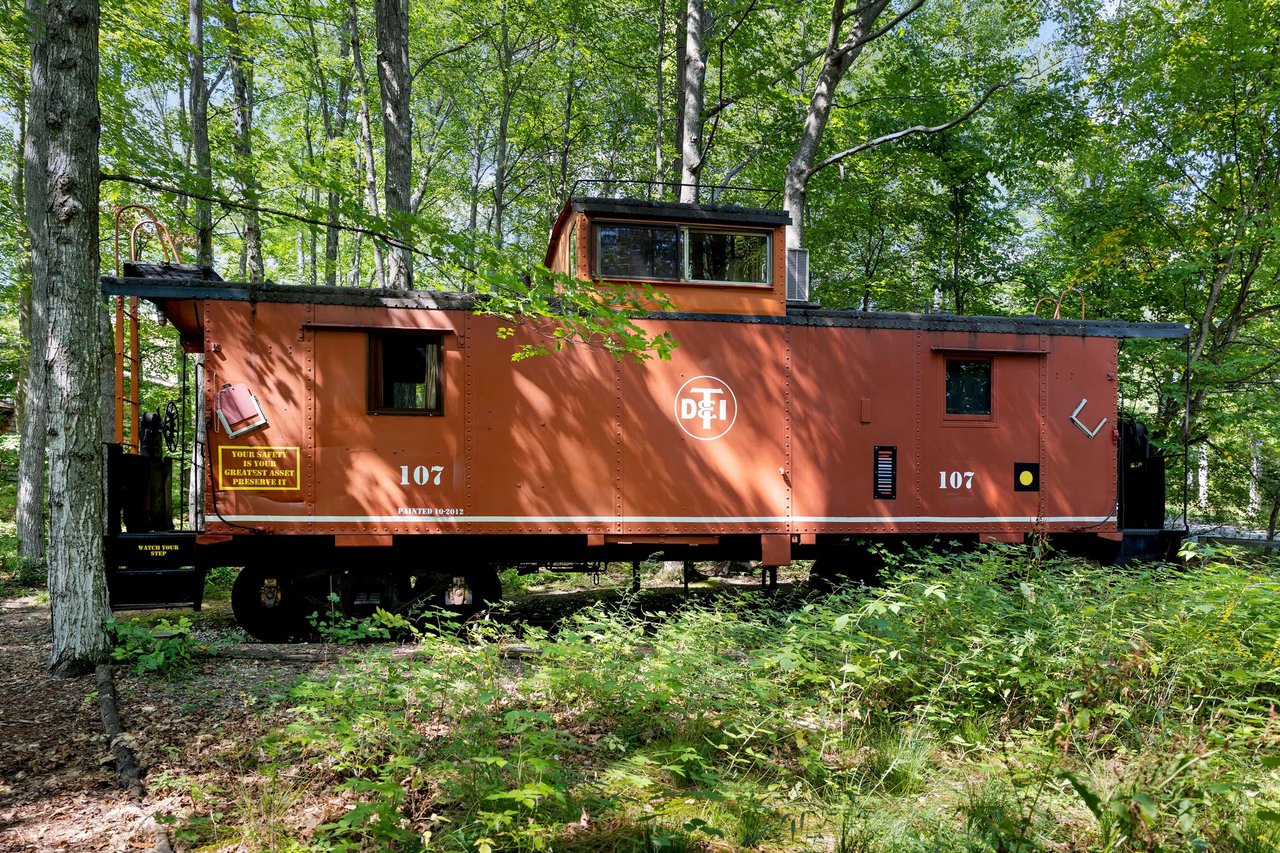 The Caboose | Glen Lake, Michigan