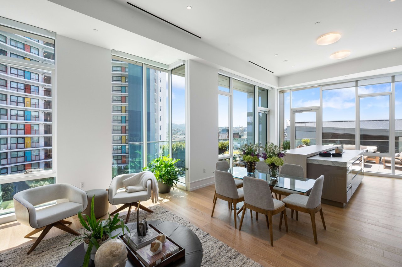 Two Bedroom & +/- 600sf of Private Terraces at The Pacific