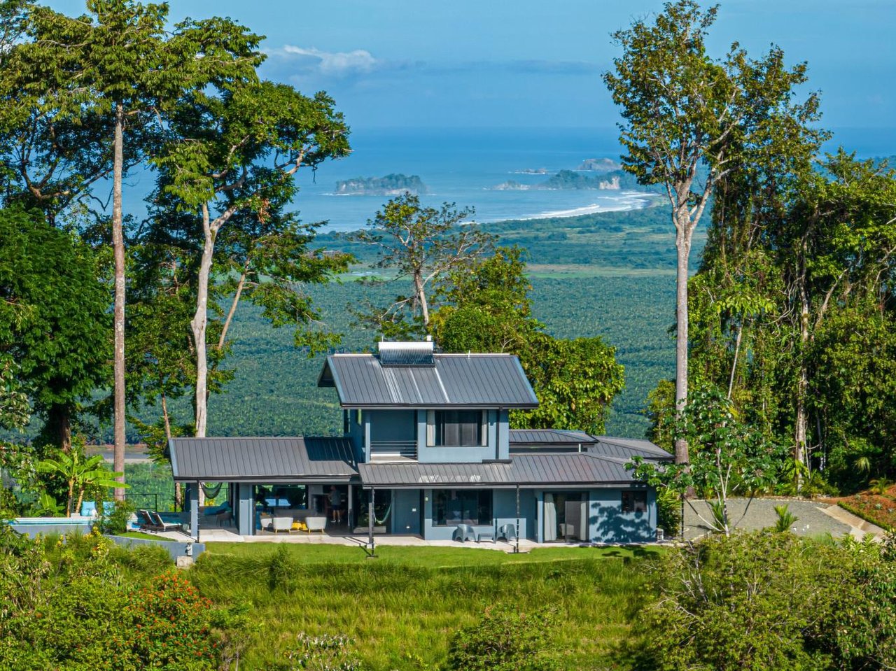 Sunset Hilltop Seaview Estate, Extra Building Site, Portalon, South Pacific Coast