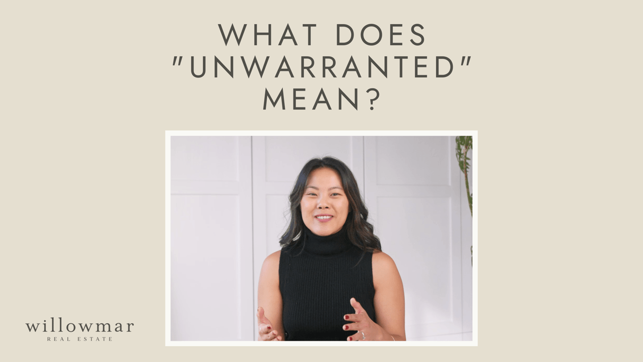 What does "unwarranted" mean? | #withwillowmar