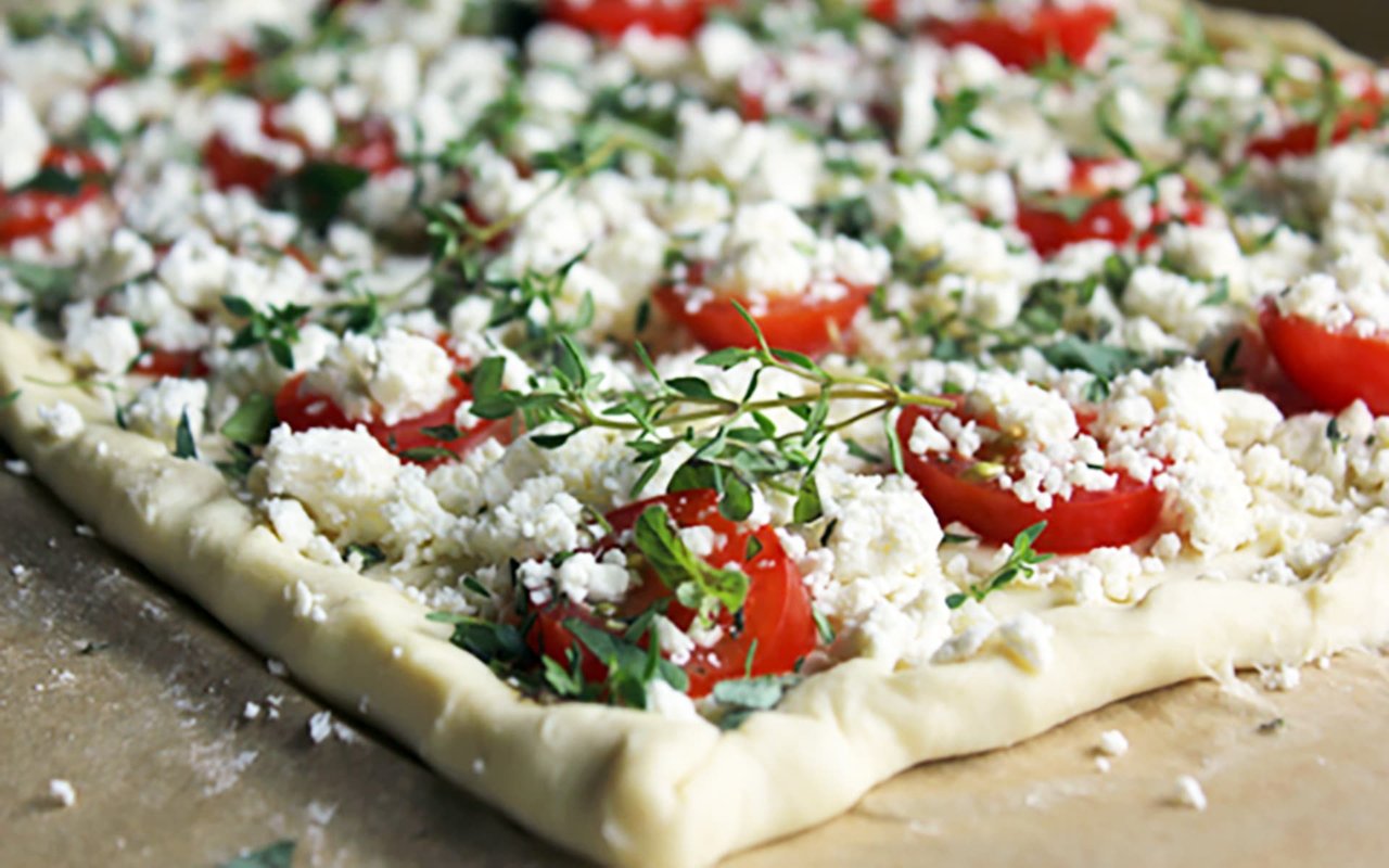 Tomato and Feta Tart