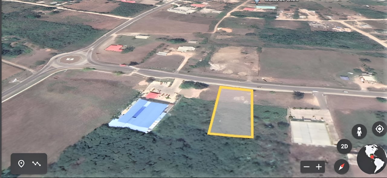 Spacious and strategically located commercial property on Belmopan's commercial strip.