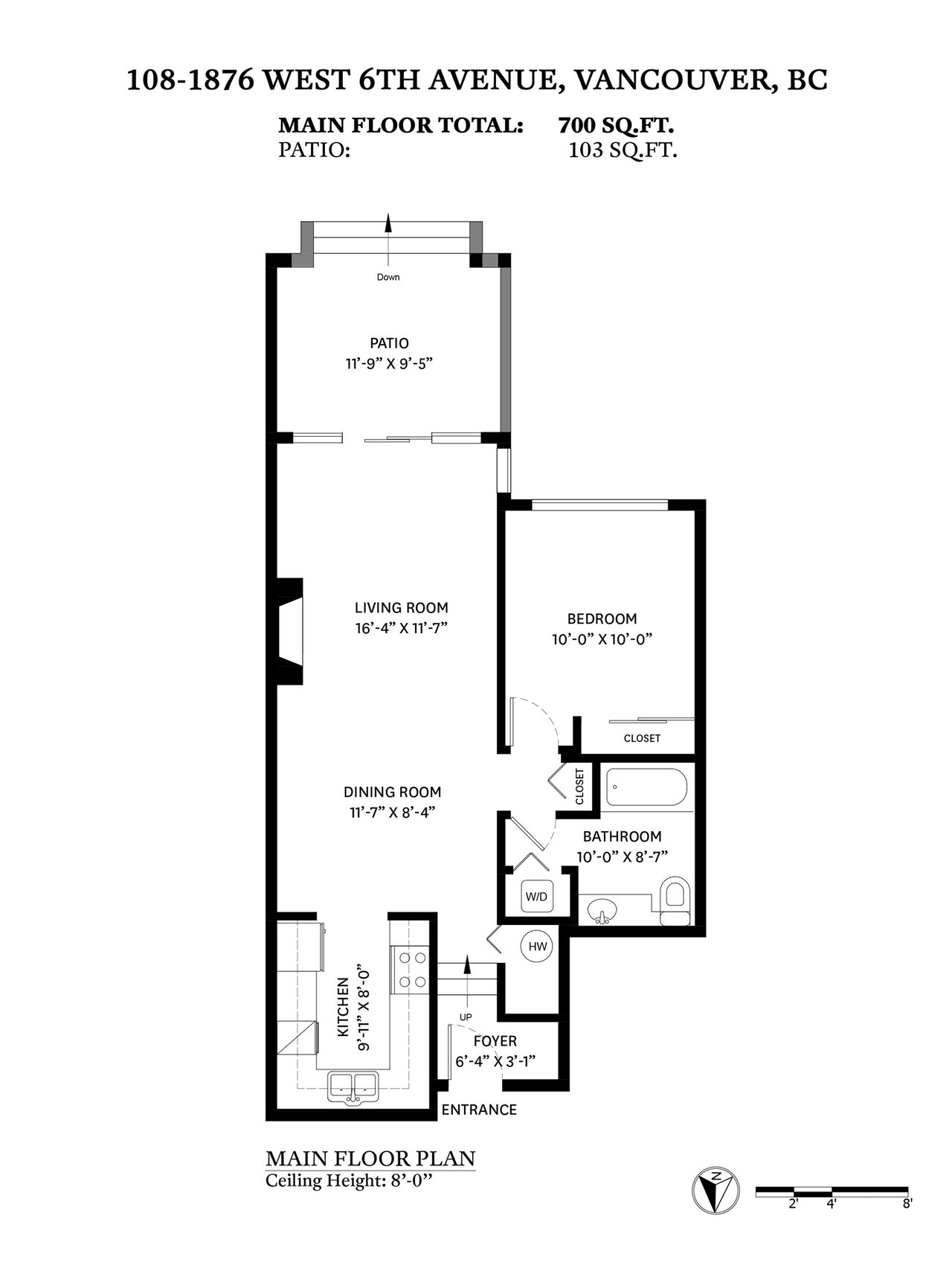 108-1876 W 6th Ave