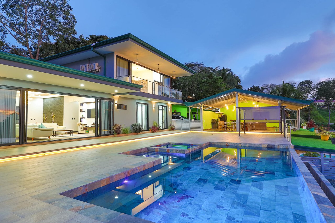 Ocean View Luxury Rental Villa, Manuel Antonio, Puntarenas