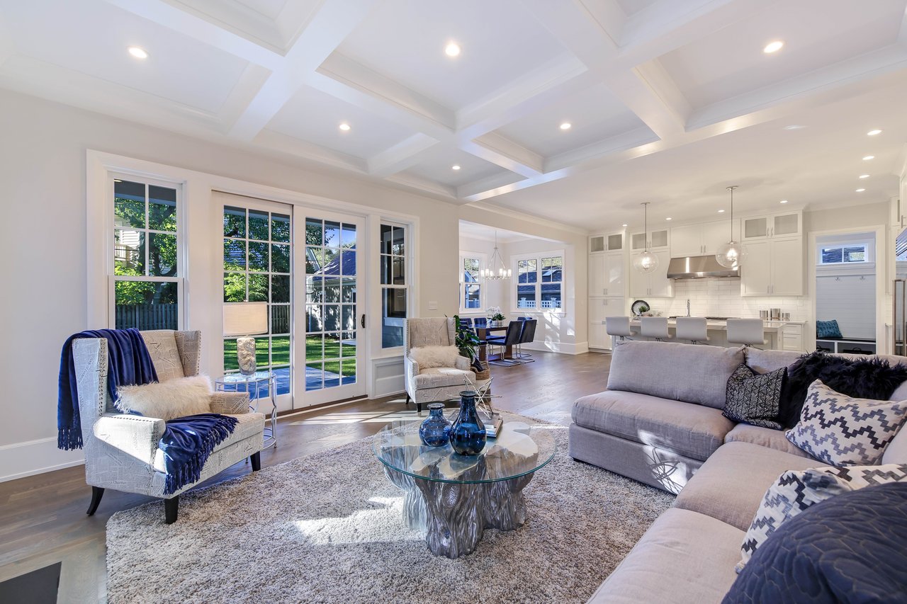 Dressed In The Finest Materials, This New Construction Home By One Of Hinsdale’s Most Reputable Builders