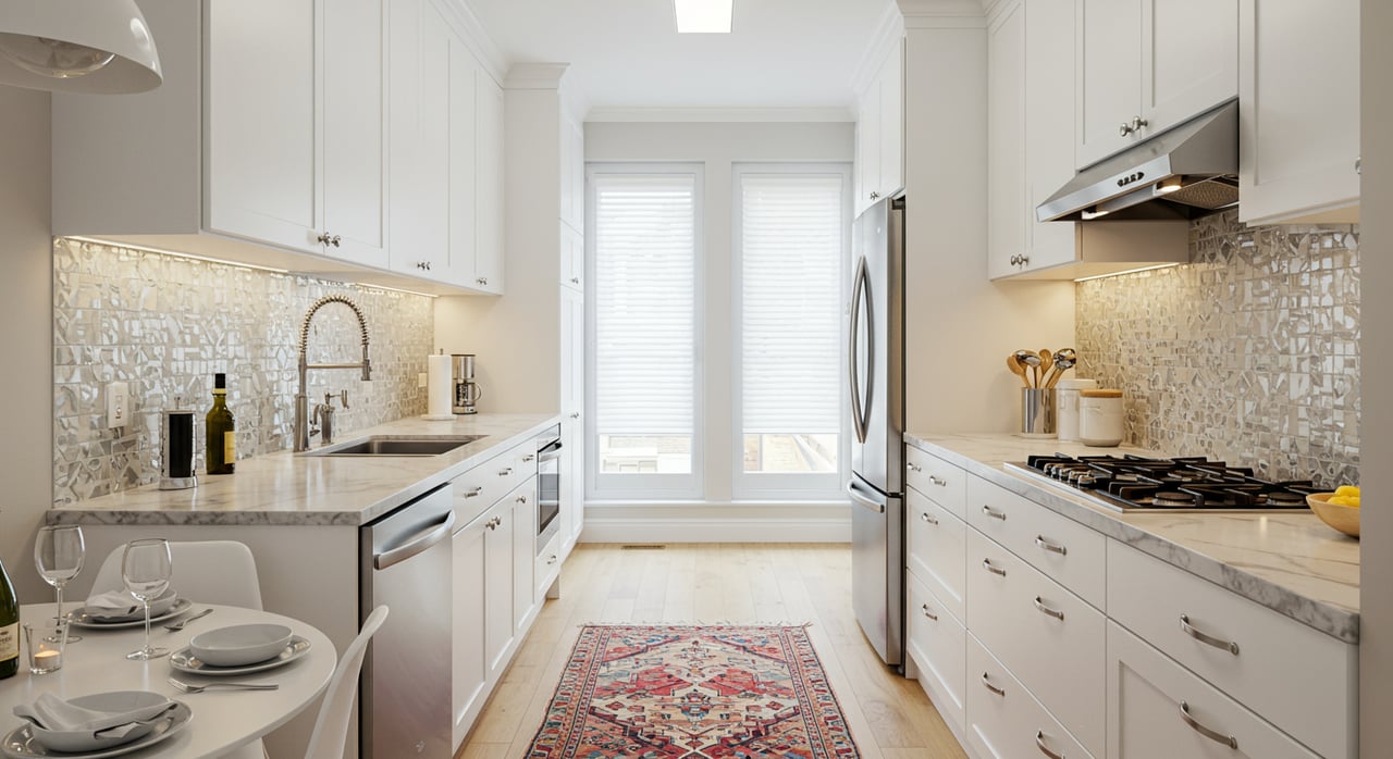 LEASED- 1106 Bush #101- Upgraded 3bd/1.5ba in iconic Nob Hill