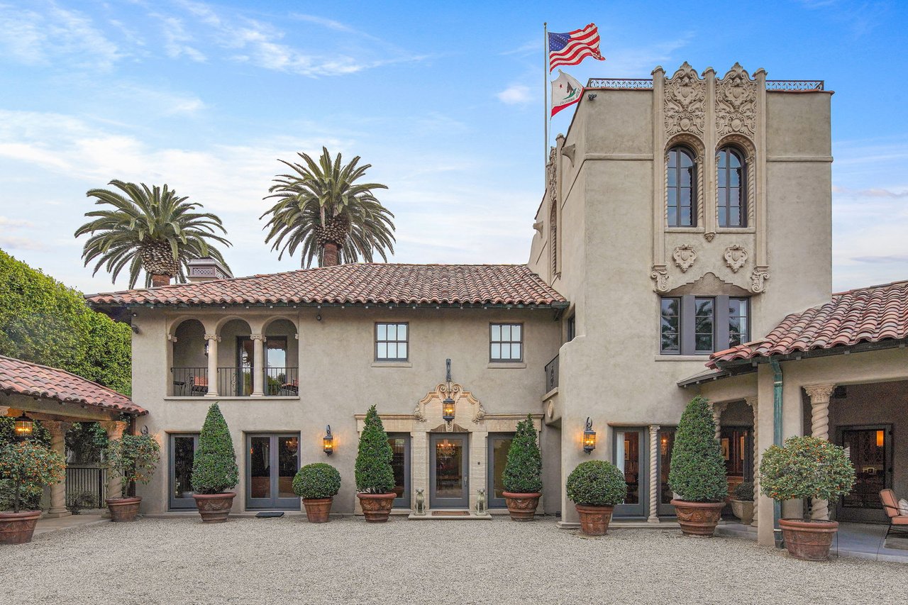 Presenting A Grand Mediterranean Compound in Hancock Park