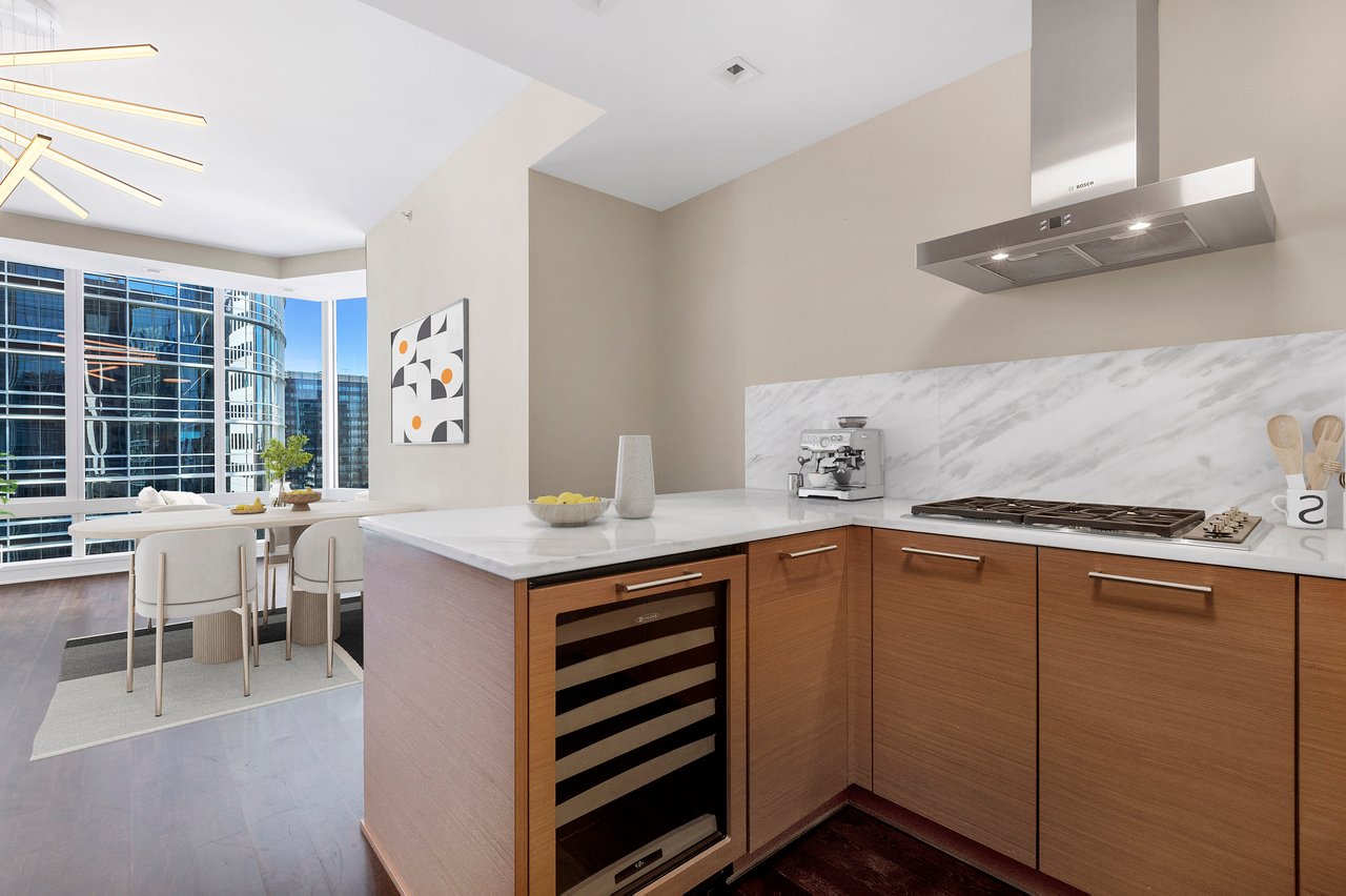 High-Floor, Two-Bedroom + Library at 301 Mission