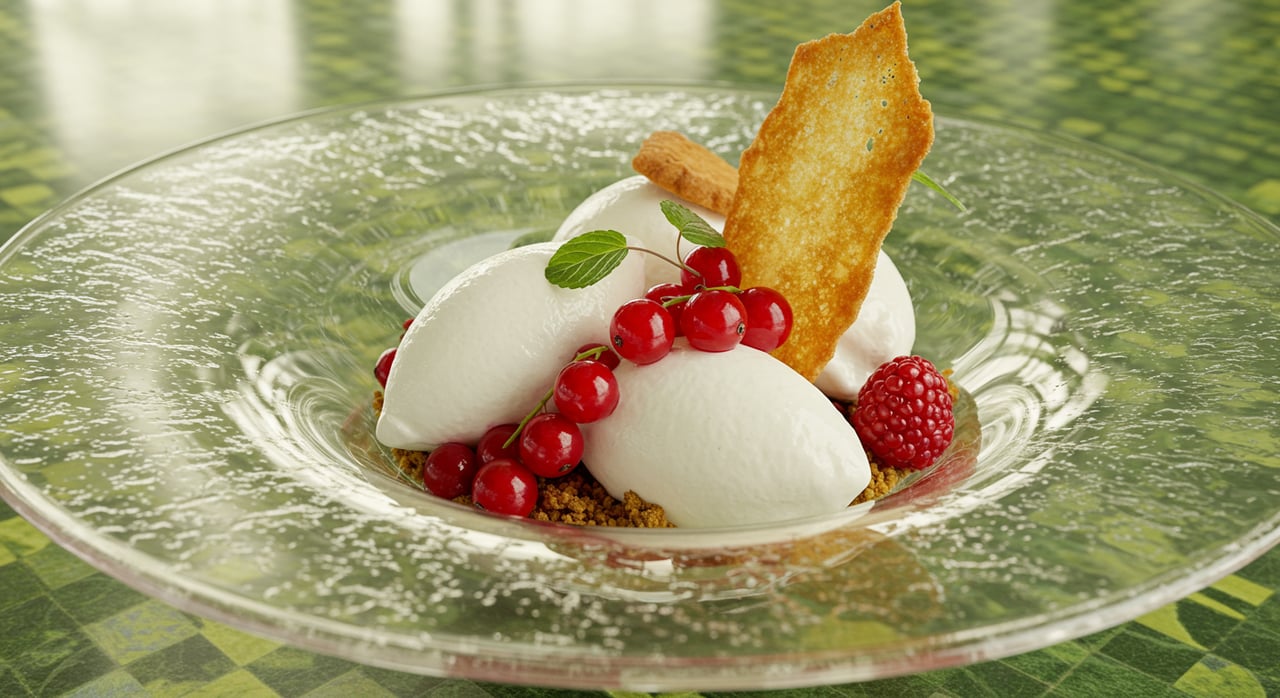 Asian Pear Frozen Yogurt