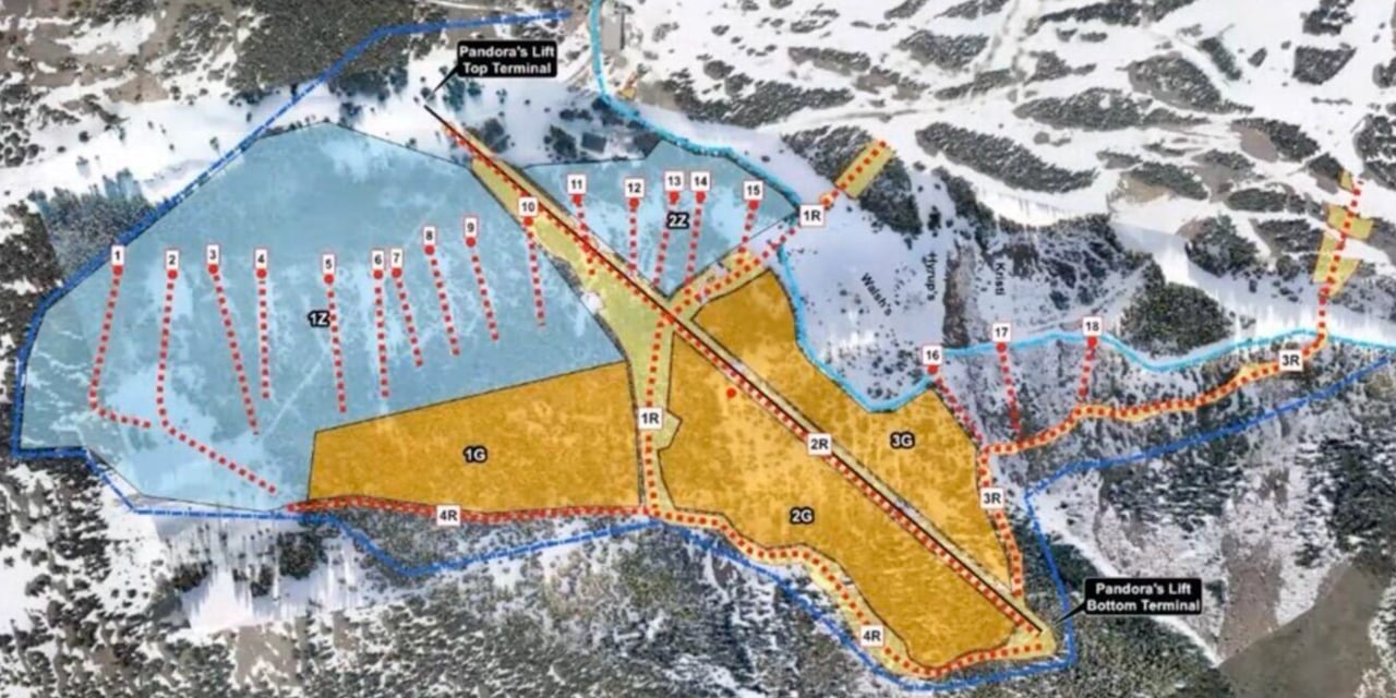 A Tricky Transition for the Pandora’s Area of Aspen Mountain