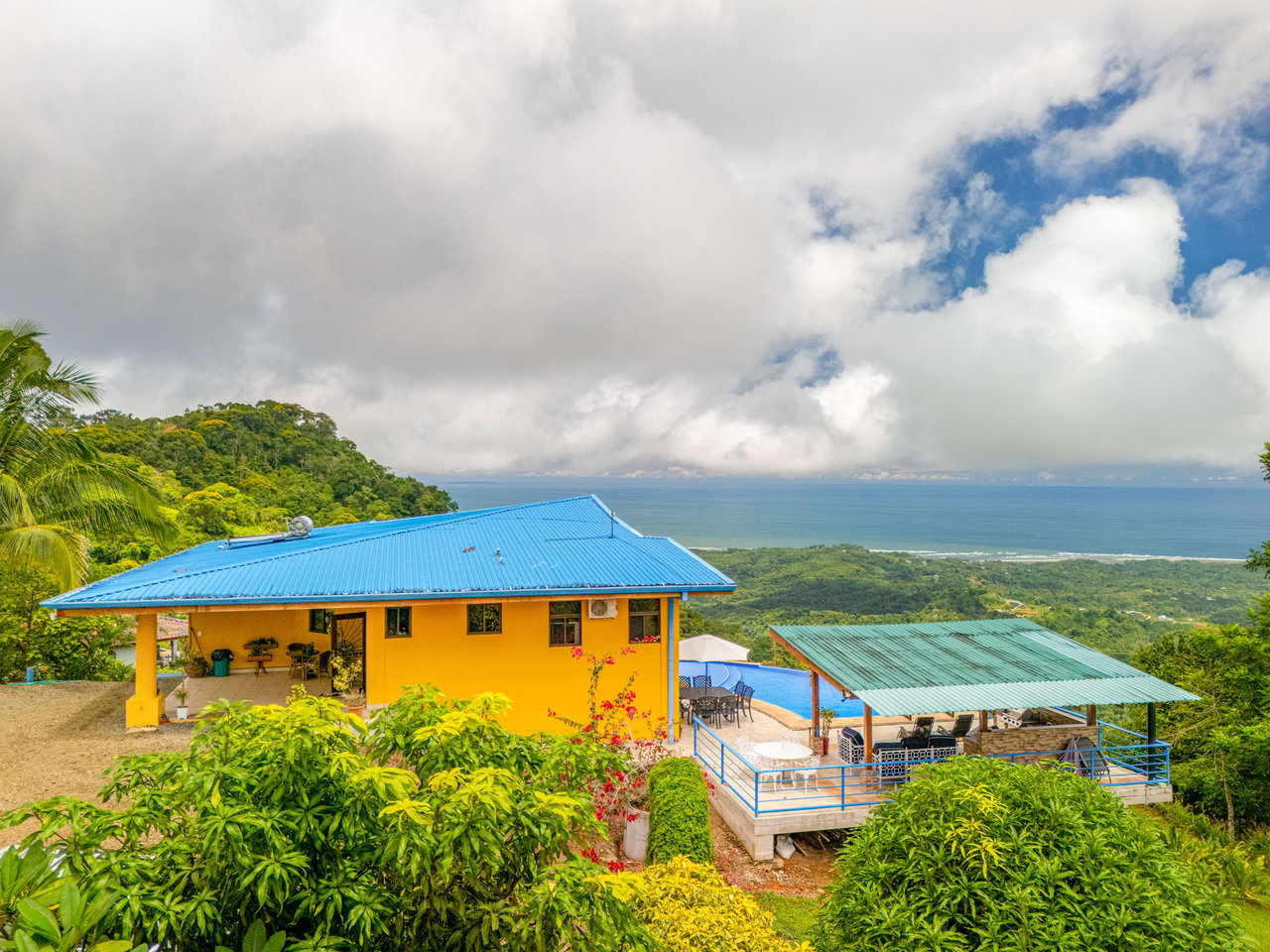 Luxury Ocean View 4-Bedroom Villa For Sale Overlooking the Village of Ojochal