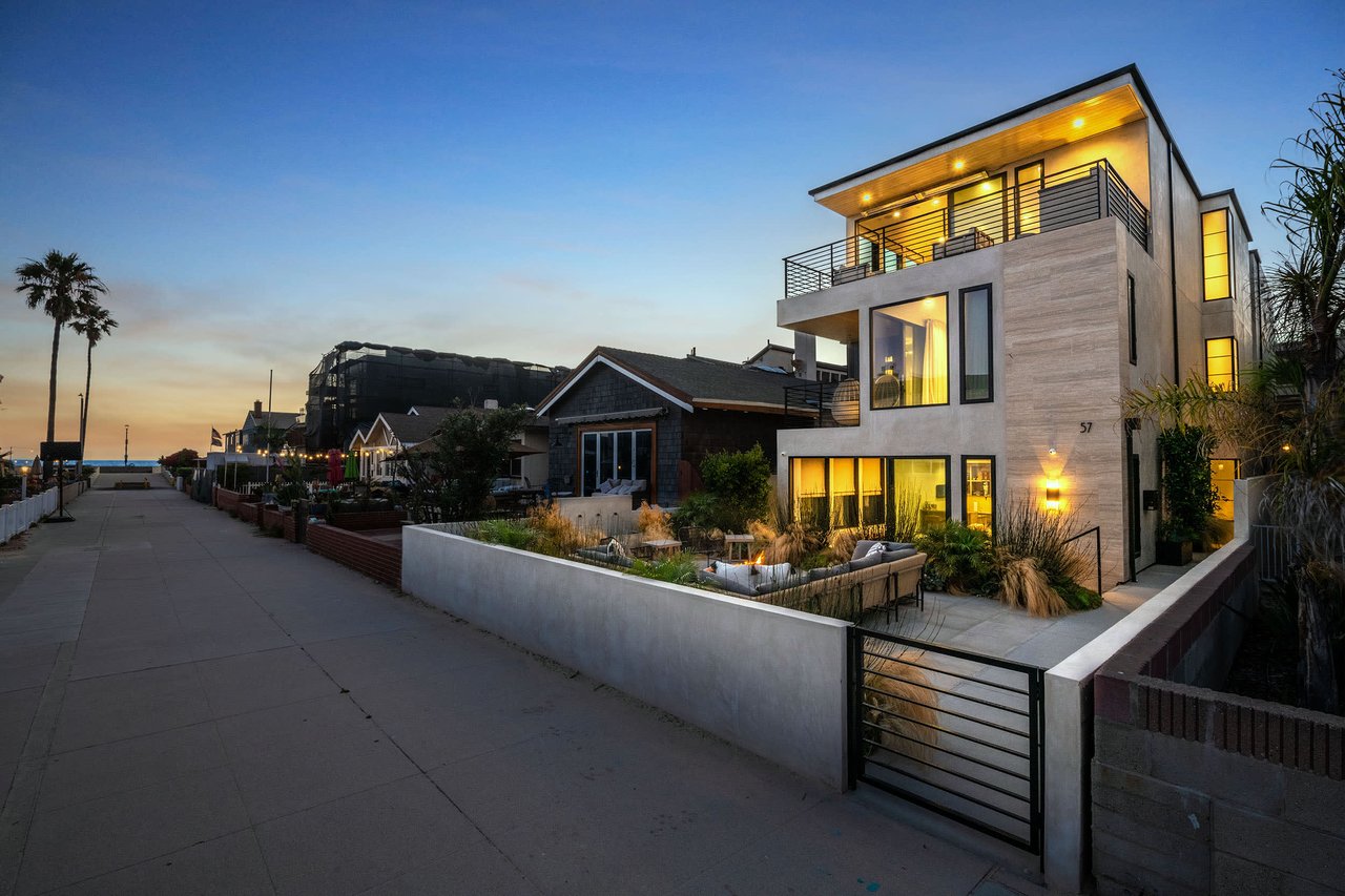Hermosa Beach Flat Walk Street
