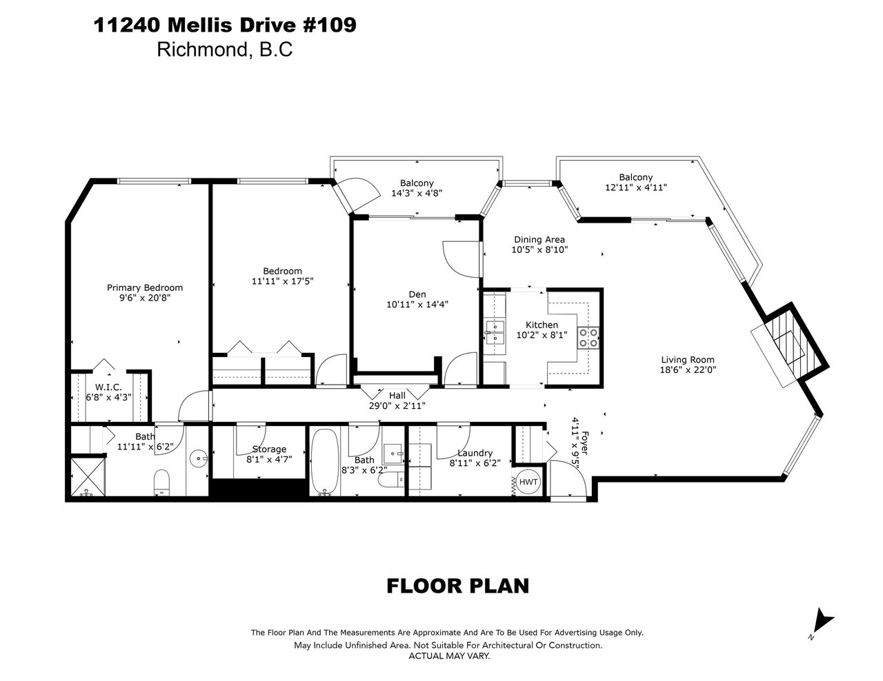109-11240 Mellis Dr