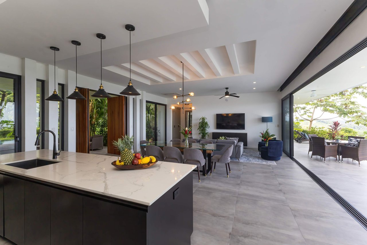 Elegant Estate with Pacific & Jungle Views in Ojochal