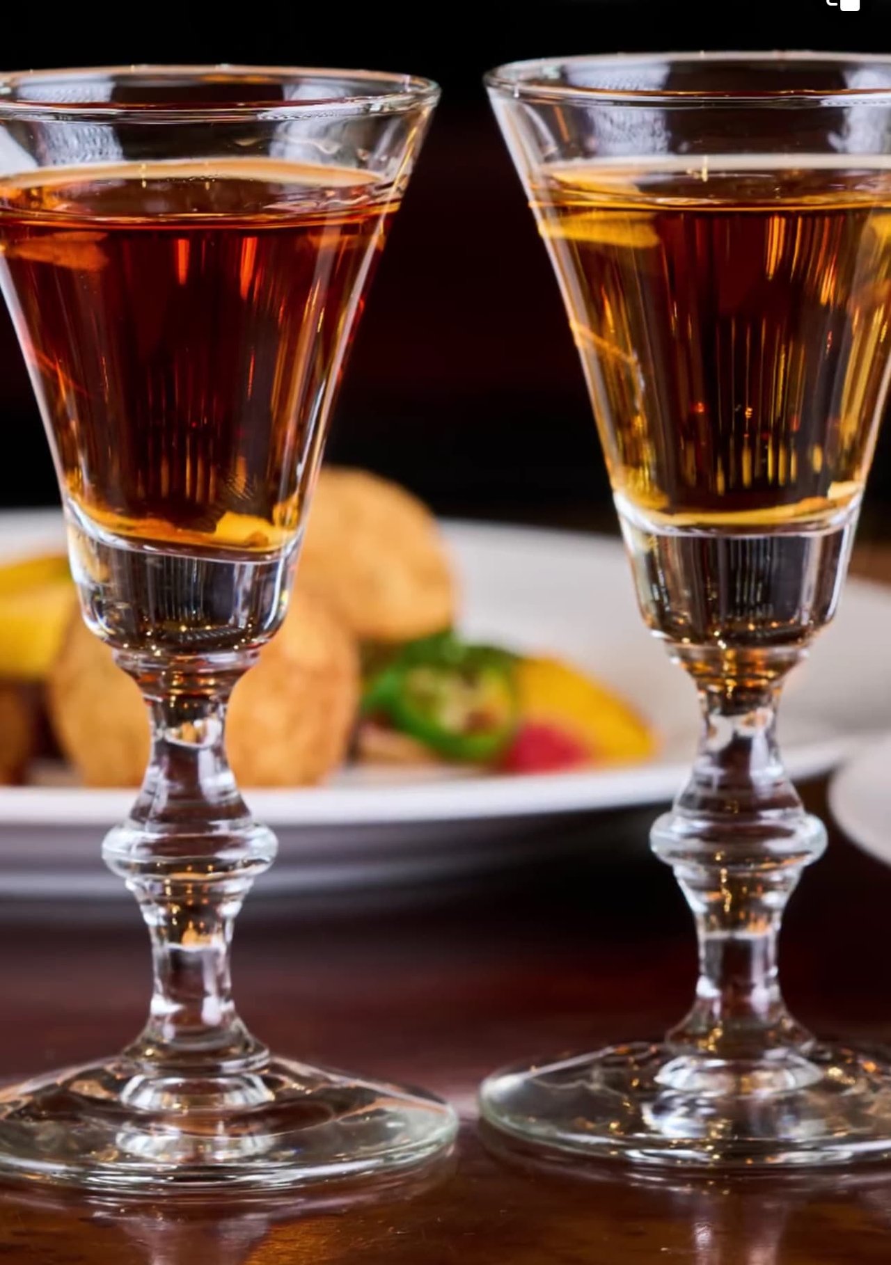 Whiskey Glases at Epic Chophouse Mooresville