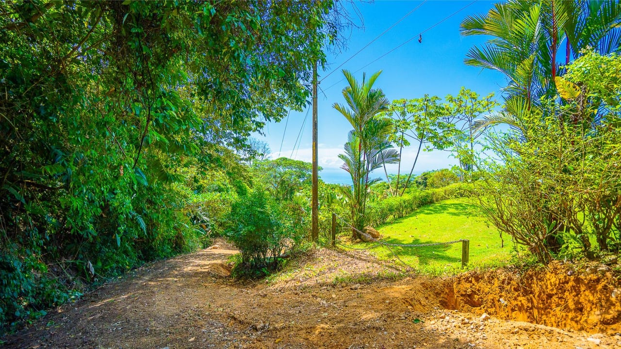 Flat Ocean View Building Lot, Ojochal, Puntarenas