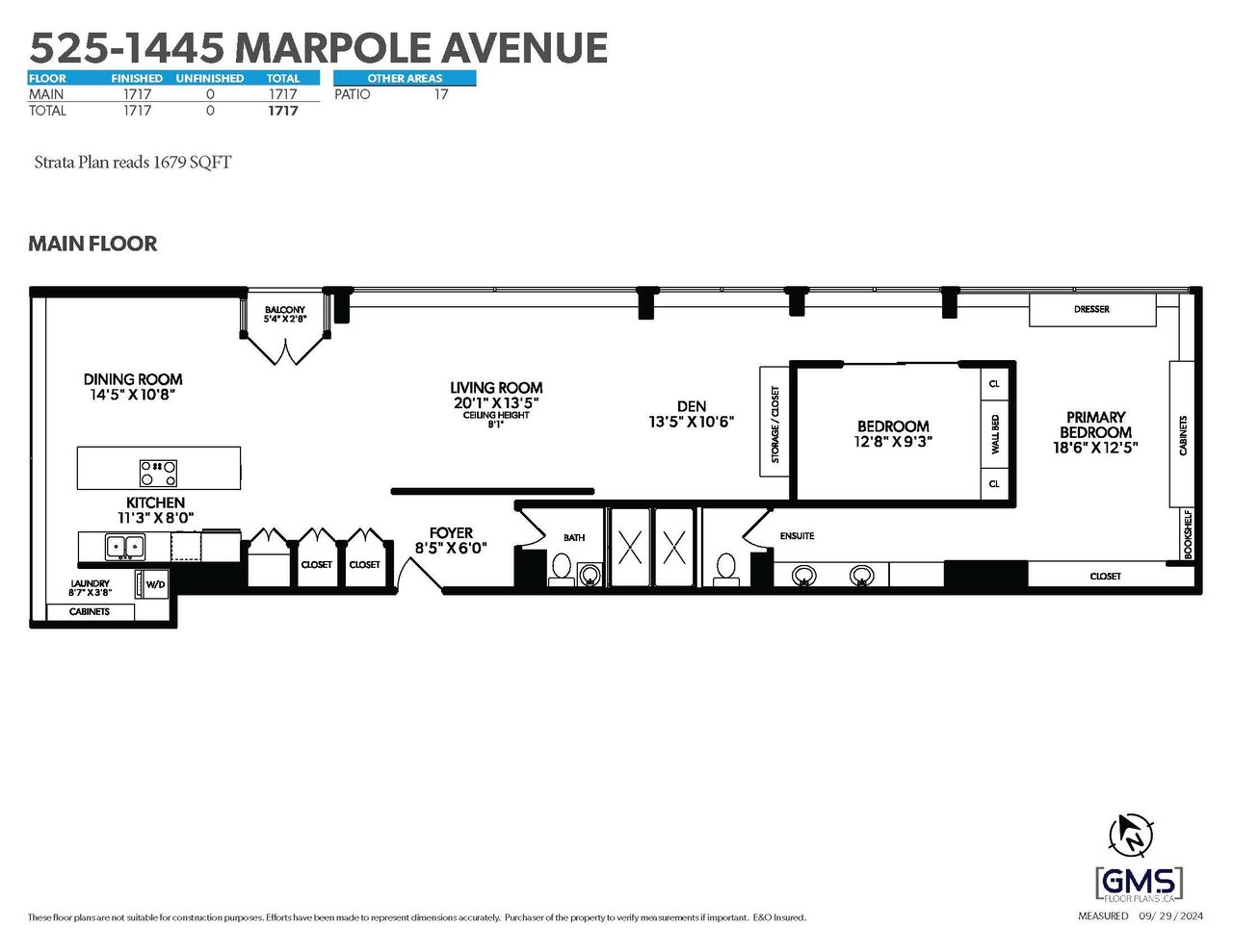 525-1445 Marpole Ave