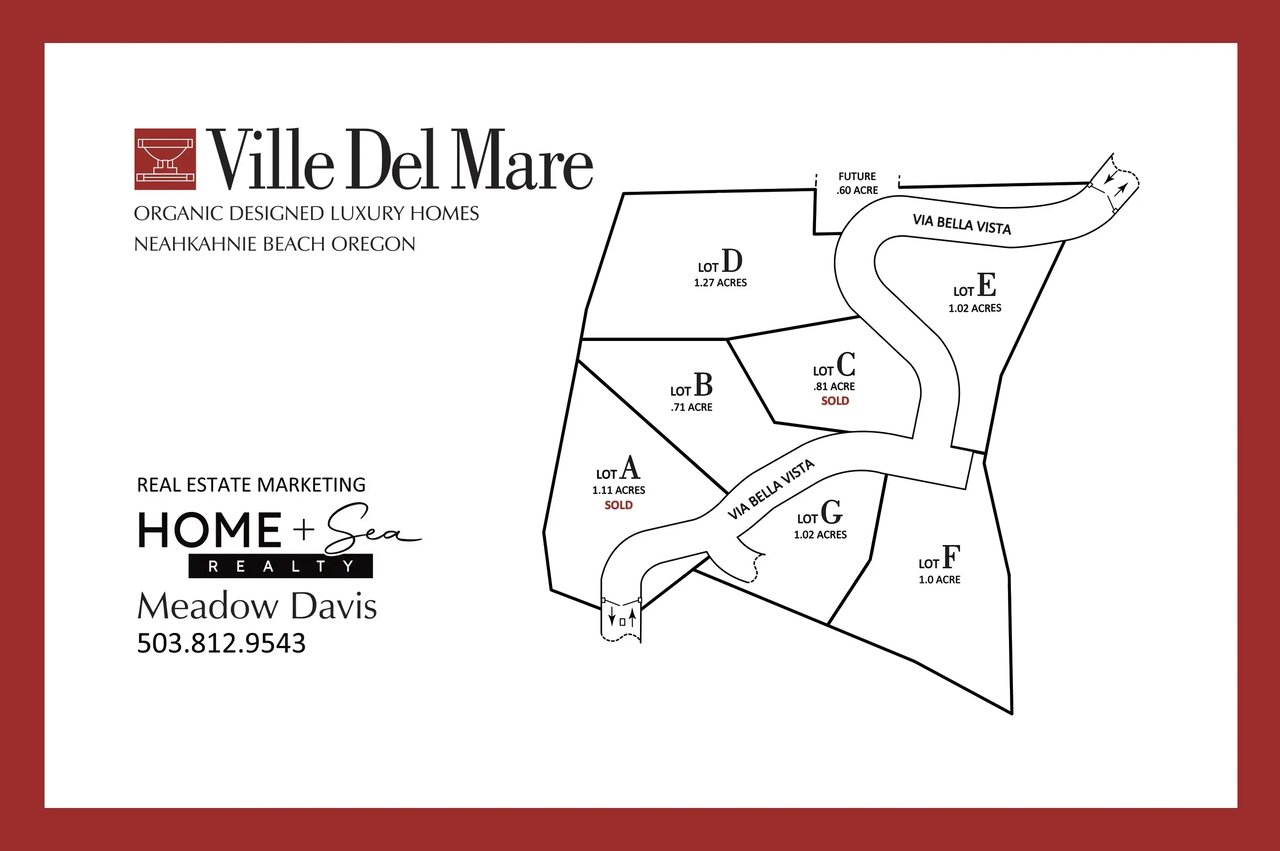 Map of Villa del Mare Neahkahnie Beach