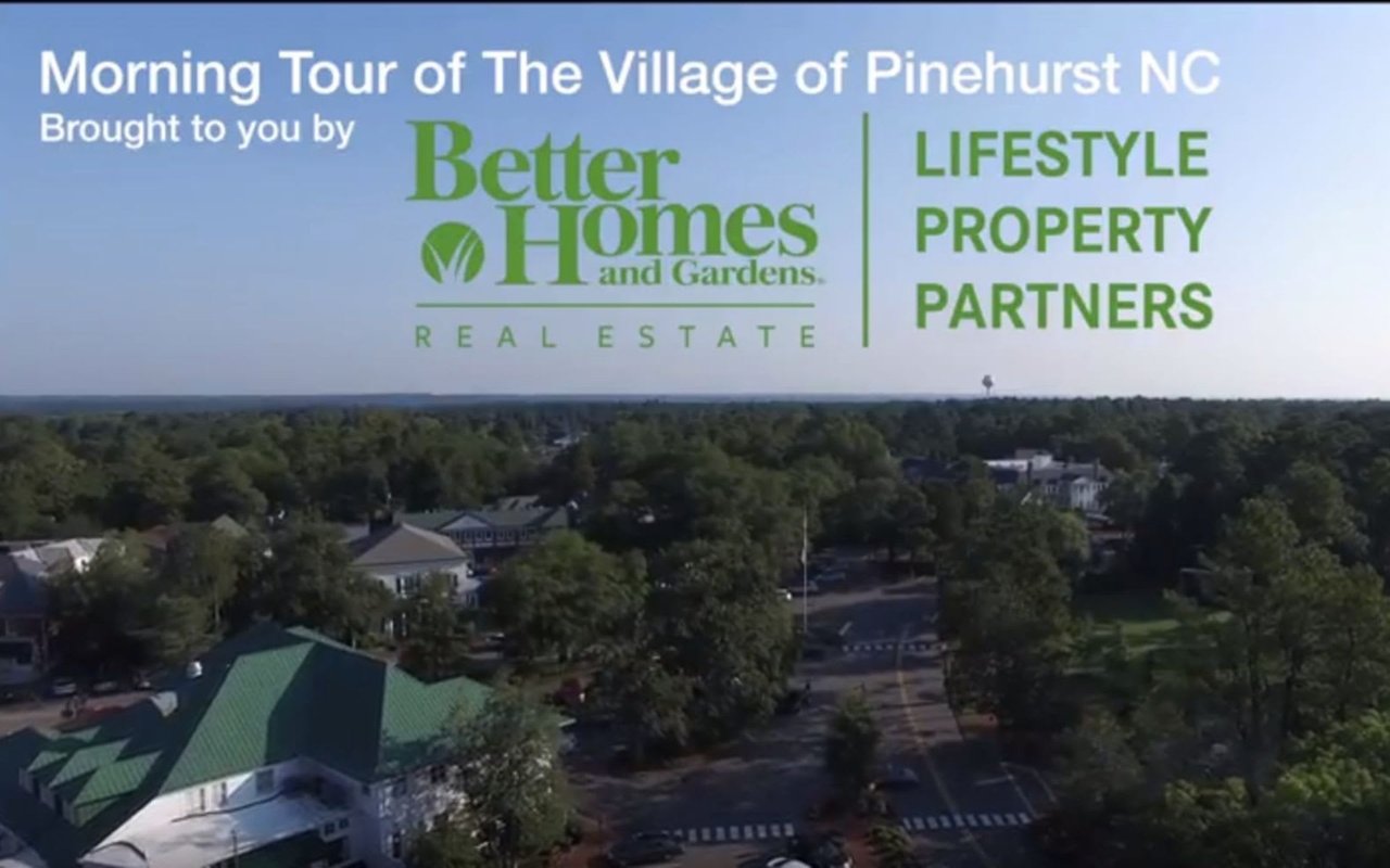 Tour of the Village of Pinehurst from the Sky