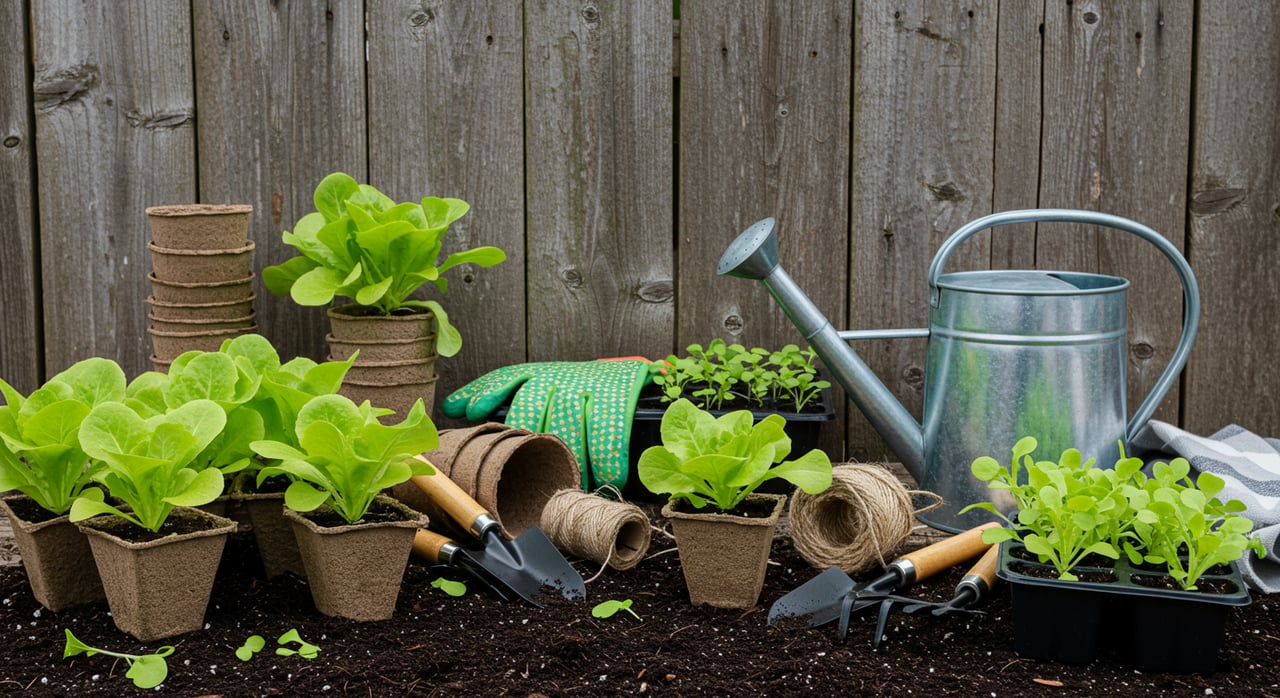 A Bountiful Vegetable Garden